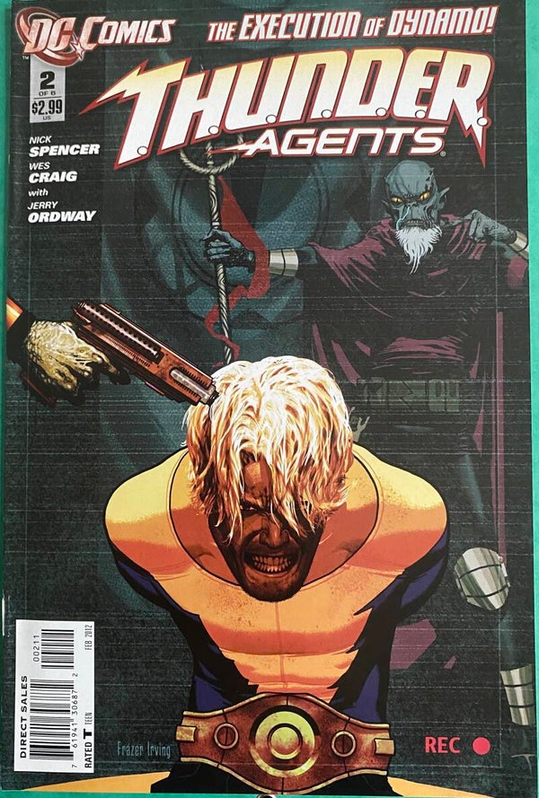 Dc Comics Thunder Agents 2 The Execution of Dynamo