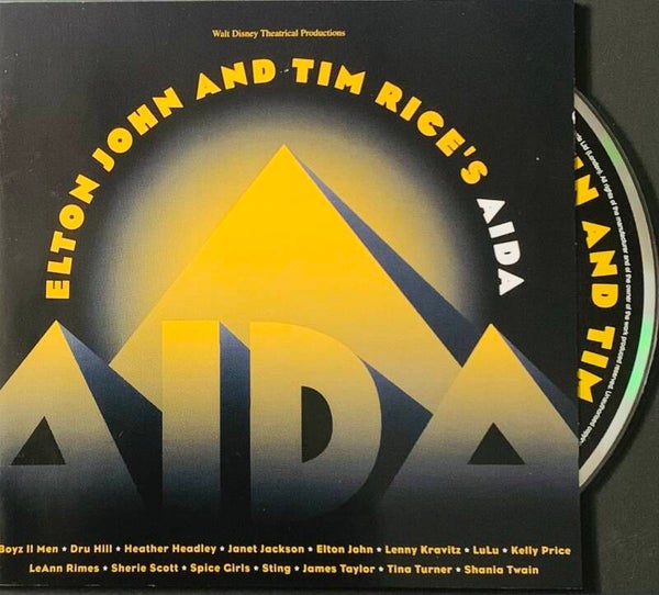 CD Elton John and Tim Rice's Aida (Concept Album – Walt Disney Theatrical)