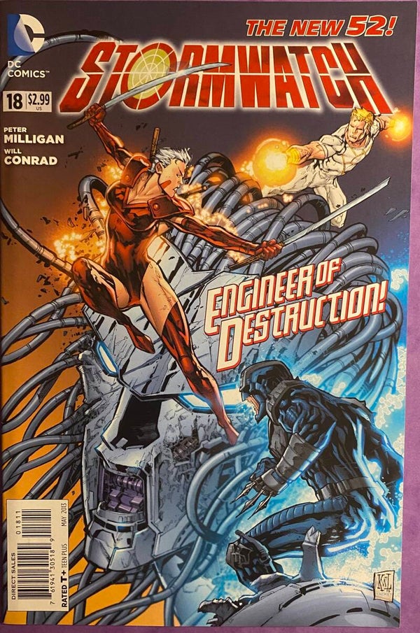 STORMWATCH #18 (2013) DC Comics - The New 52 - Engineer of Destruction!