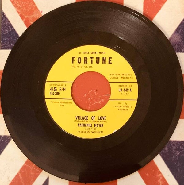🇺🇸 NATHANIEL MAYER – Village Of Love / I Want A Woman [7"] [Fortune] [US ORIGINAL] [VG+] [NORTHERN SOUL / DOO WOP] THE COLLECTOR