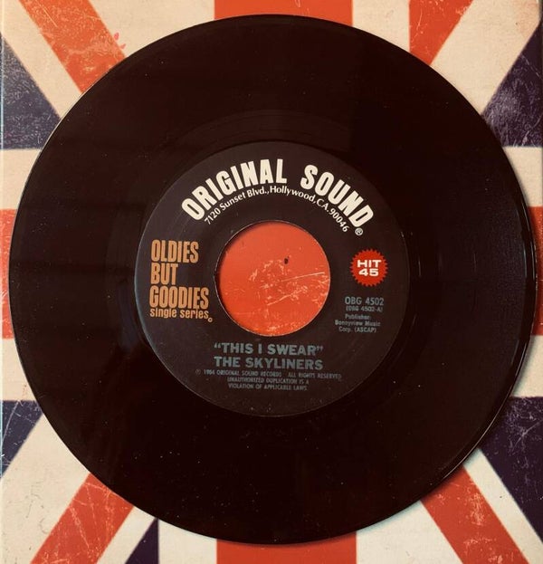 💿 THE SKYLINERS Since I Don't Have You / Lonely Way 7" Vinyl 1984 Original Sound Excellent (EX) THE COLLECTOR