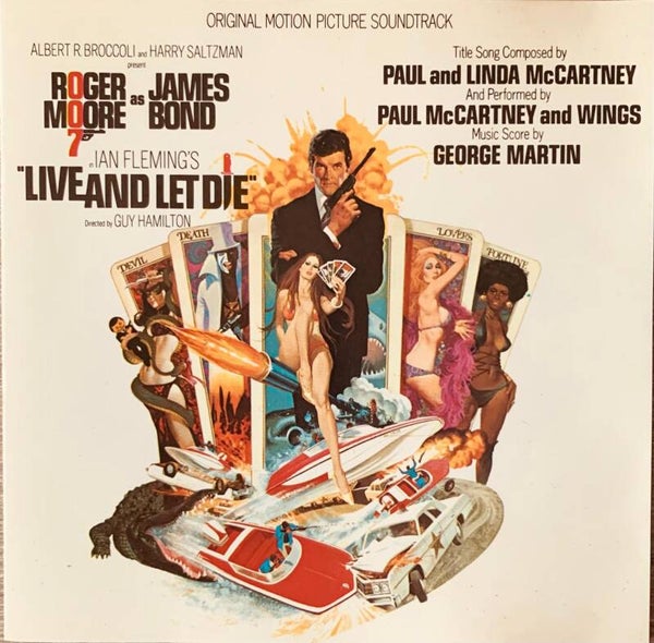 💿 CD Live and Let Die – George Martin (1973)James Bond Soundtrack – United Artists – THE COLLECTOR
