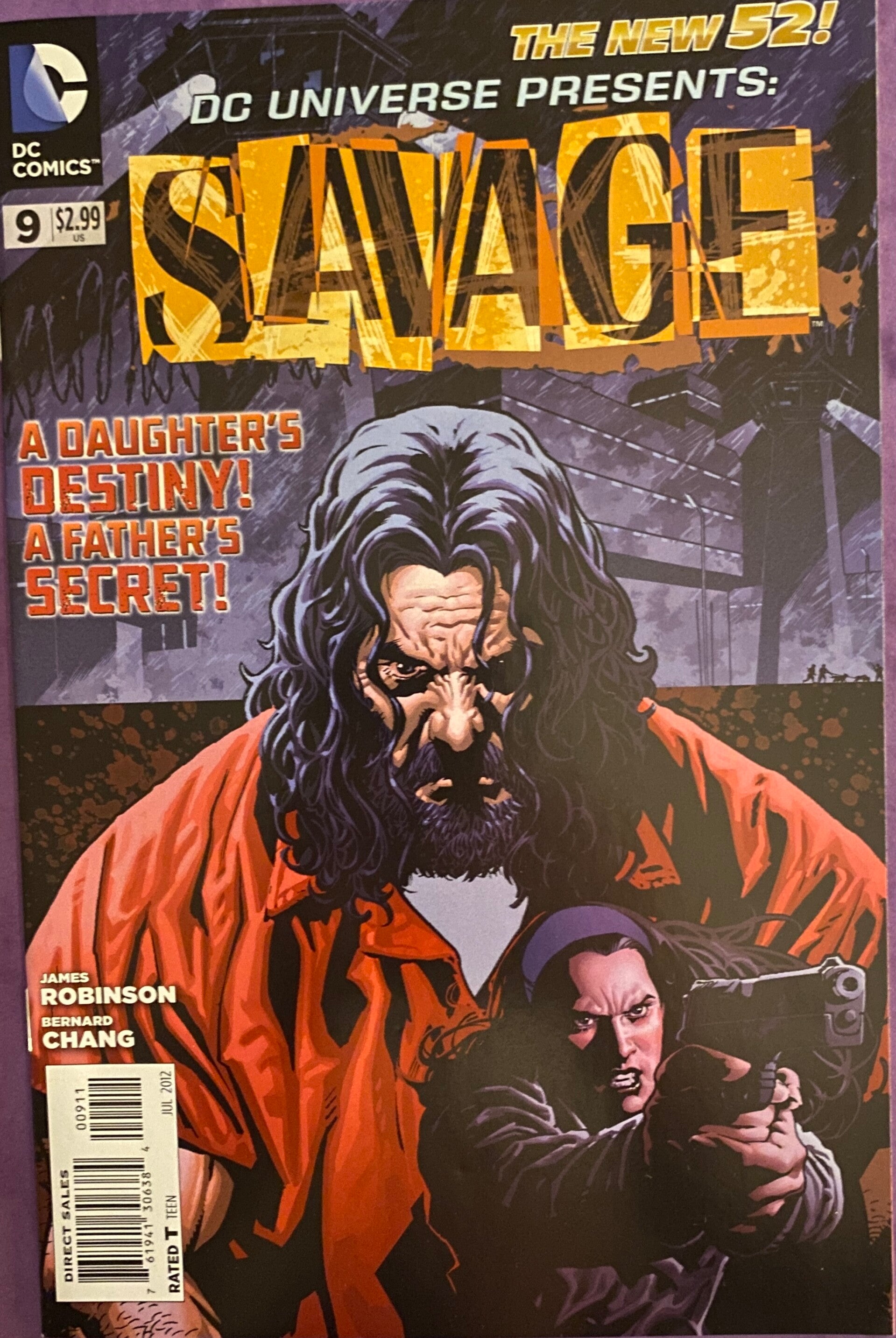 DC UNIVERSE PRESENTS #9 (2012) VANDAL SAVAGE - James Robinson - Bernard Chang