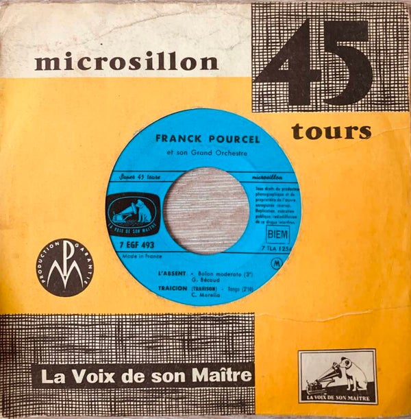 Franck Pourcel Et Son Grand Orchestre – L'Absent