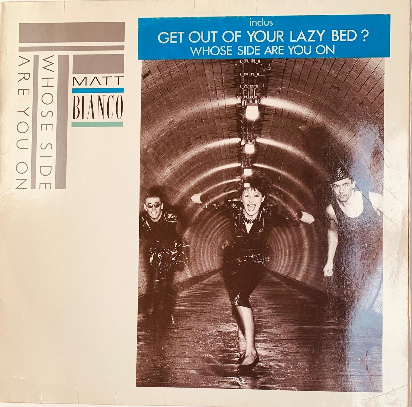 🇬🇧 MATT BIANCO – Whose Side Are You On (1984) | Original UK Sophisti-Pop Vinyl LP