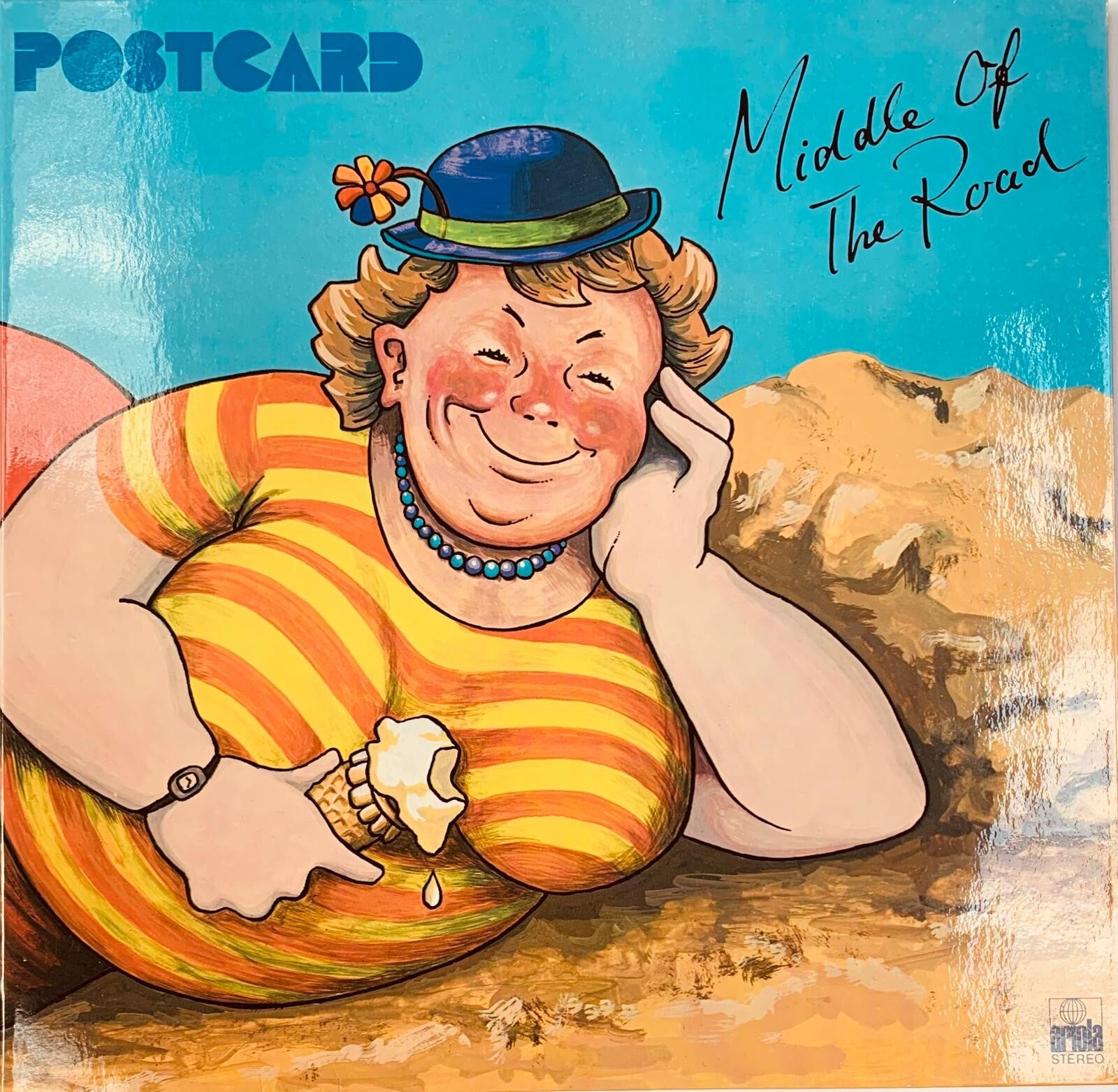 🇩🇪 MIDDLE OF THE ROAD – Postcard (1974) | Original German Europop / Bubblegum Rock Vinyl LP