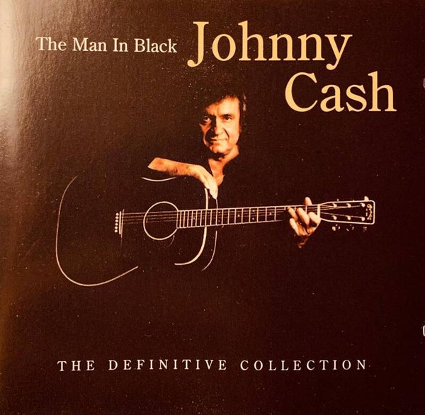 💿 JOHNNY CASH The Man In Black: The Definitive Collection CD 1994 Columbia Country Excellent (EX) THE COLLECTOR