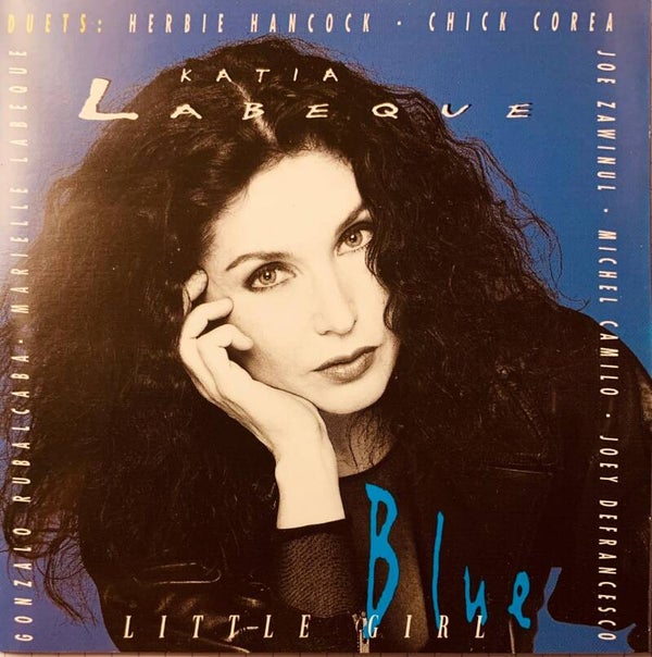 💿 KATIA LABÈQUE Little Girl Blue CD 1995 Dreyfus Jazz Duets Hancock Corea Excellent (EX) THE COLLECTOR