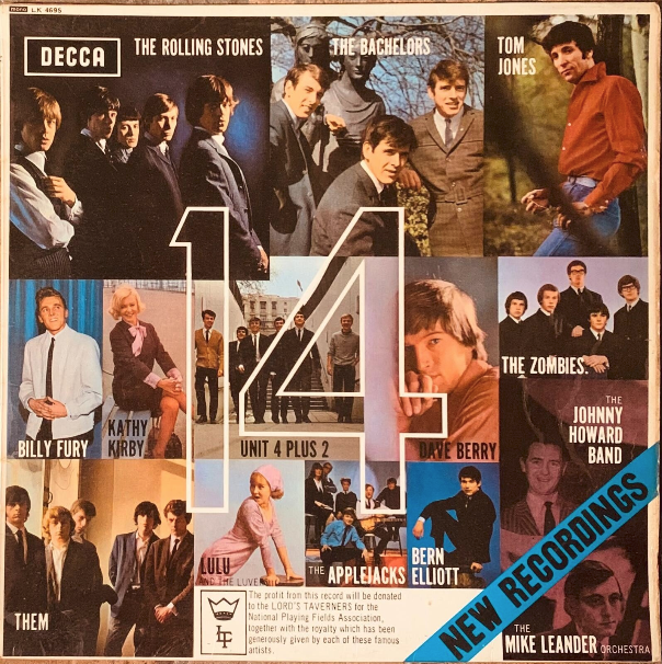 🇬🇧 VARIOUS ARTISTS – 14 (1964) | Original UK Beat / Mod Pop Mono Vinyl LP