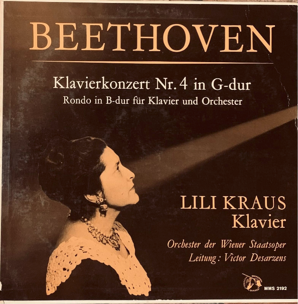 🇩🇪 BEETHOVEN / LILI KRAUS – Klavierkonzert Nr. 4 in G-dur (1960) | Original German Classical Mono Vinyl LP