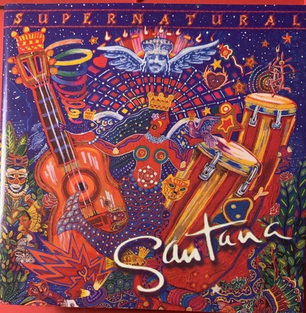 💿 SANTANA Supernatural CD 1999 Arista Records Latin Rock Pop Excellent (EX) THE COLLECTOR