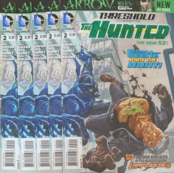 🇺🇸 💿 THRESHOLD The New 52! #2 Comic Lot 2013 DC Comics NM THE COLLECTOR