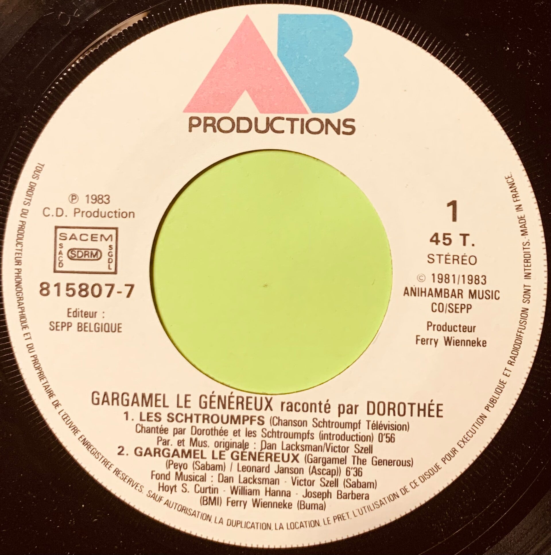 Gargamel Le Généreux Par Dorothée