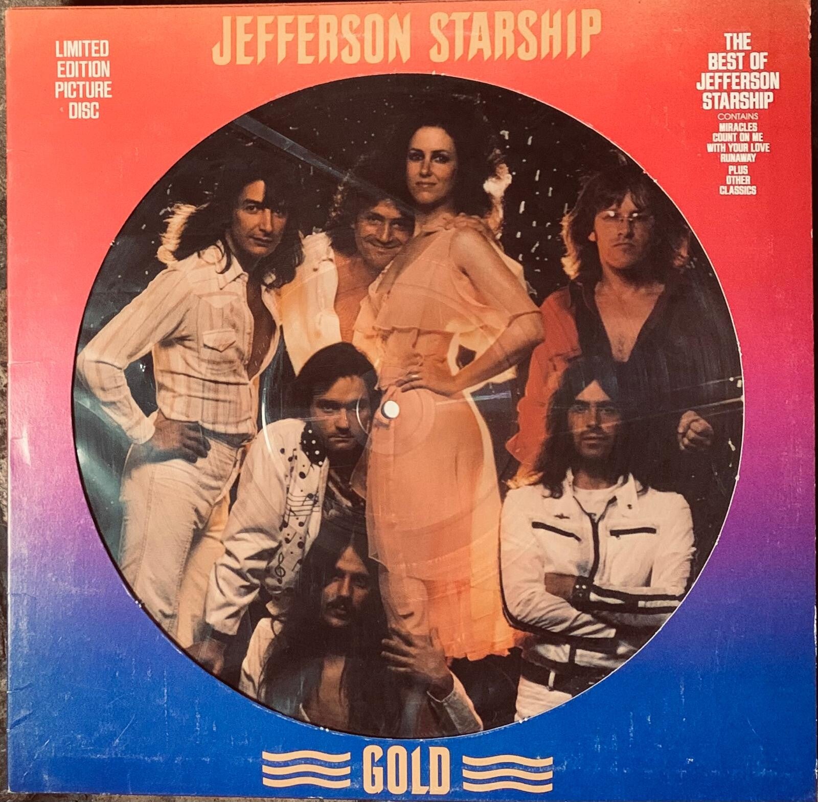 Gold - The Best Of Jefferson Starship Picture Disc
