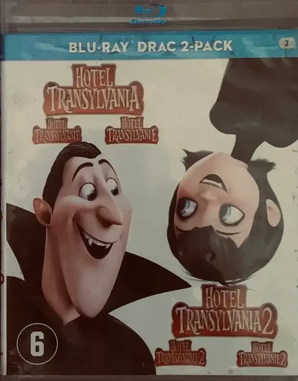 Blu-ray Hôtel Transylvanie 1 et 2 Coffret Drac 2-Pack Animation Sony - 150 MAD