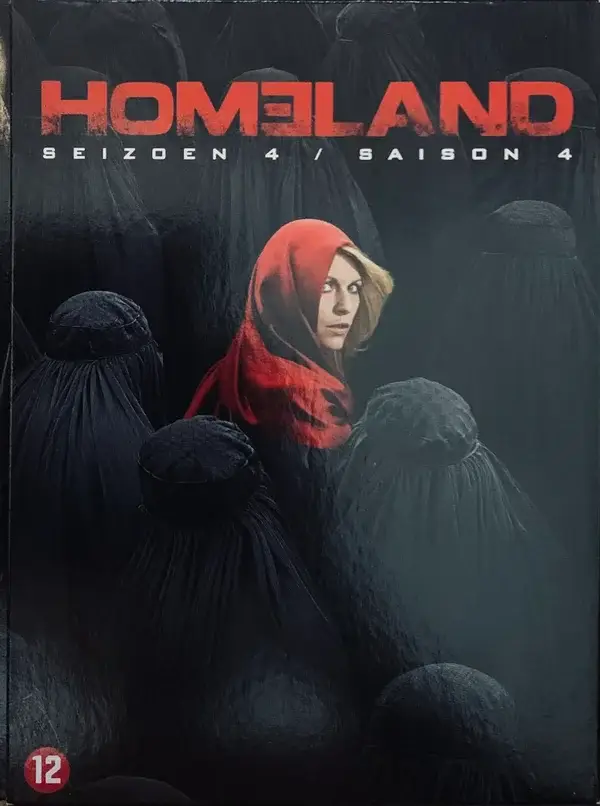 DVD Homeland Saison 5 Coffret Intégrale Claire Danes Espionnage - 120 MAD