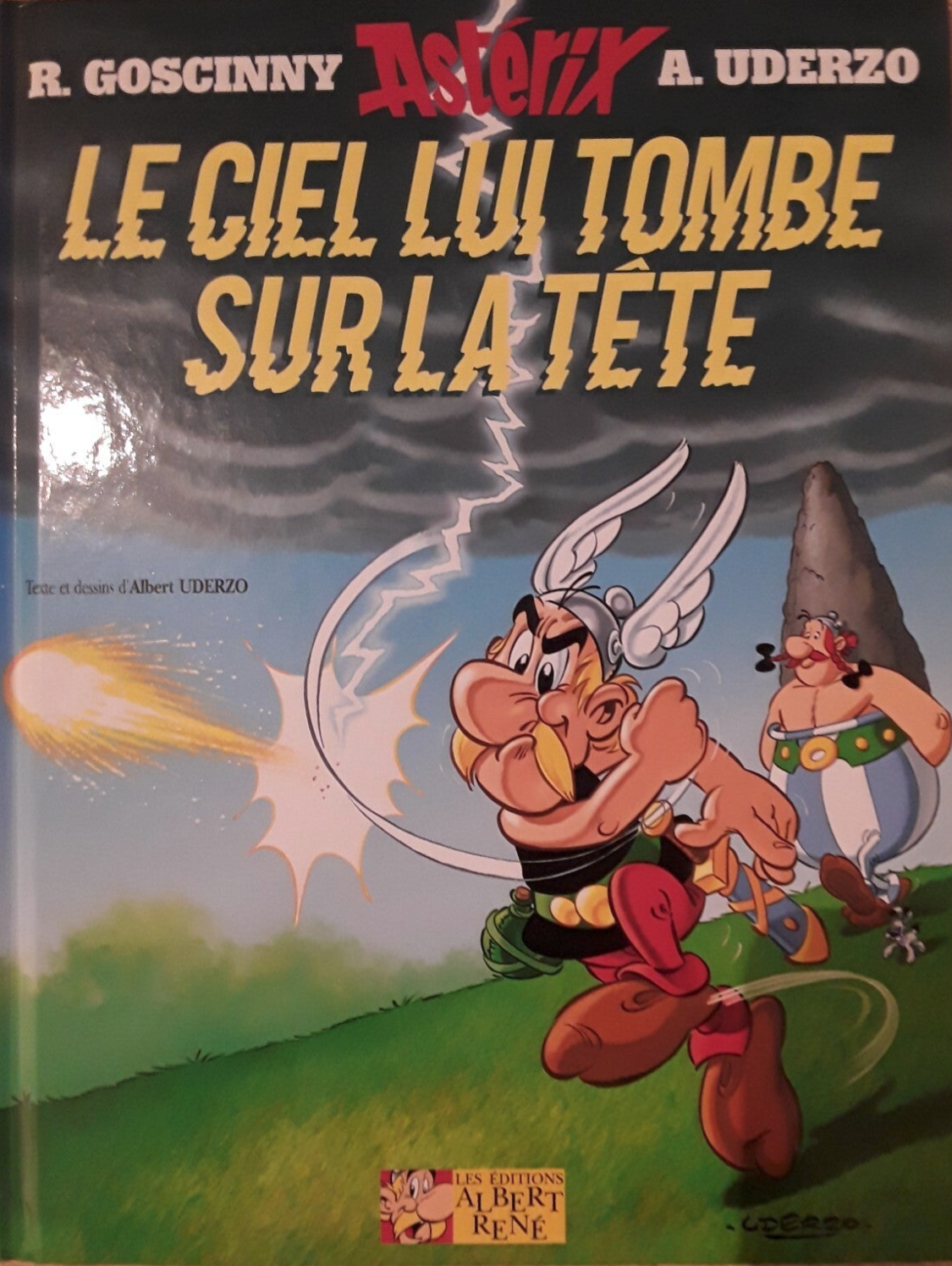 ASTERIX- LE CIEL LUI TOMBE SUR LA TÊTE-BD