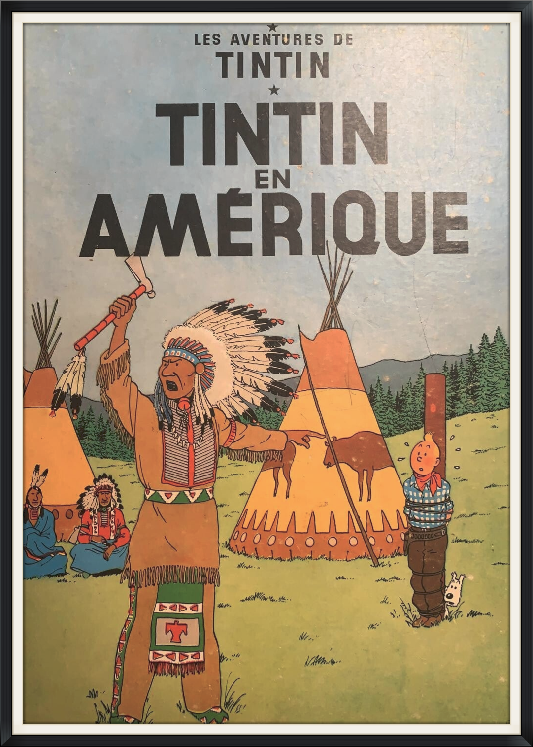 1932 : Tintin en Amérique