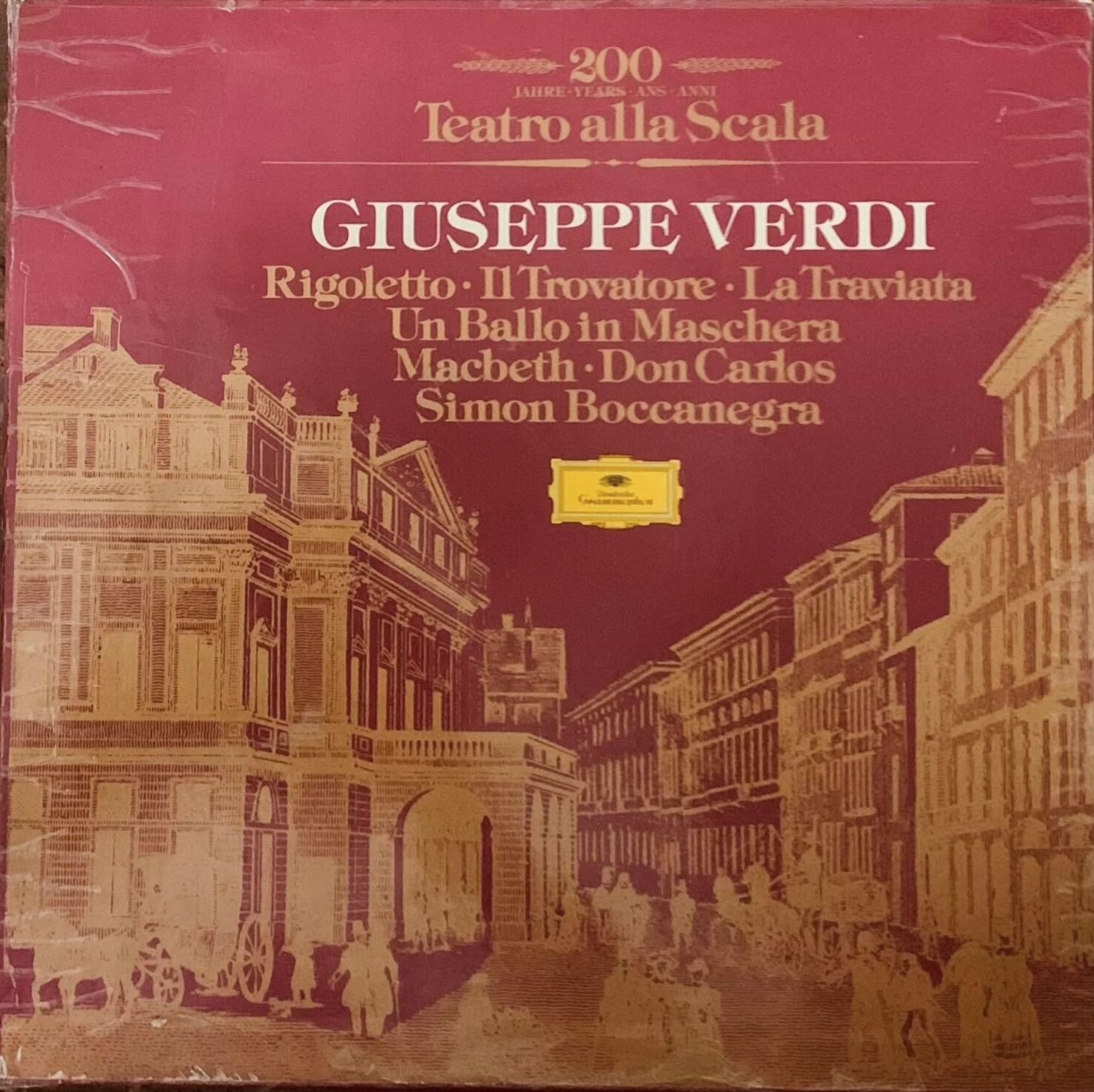Giuseppe Verdi : Teatro alla Scala (200 Jahre • Years • Ans • Anni) coffret complet,