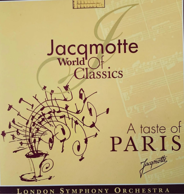 CD Jacqmotte World Of Classics – A Taste Of ParisClassical / Orchestral – Jacqmotte / LSO – THE COLLECTOR