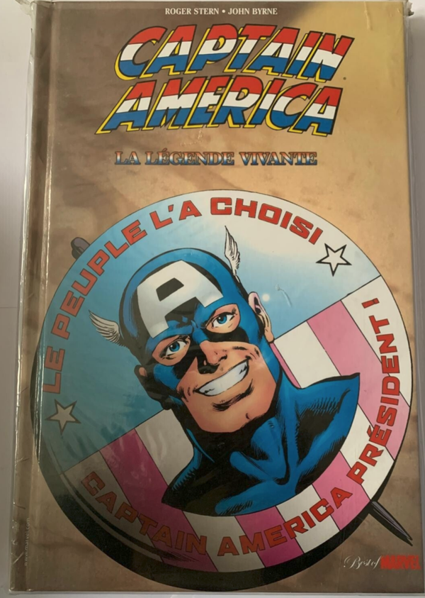 Captain america ; la légende vivante