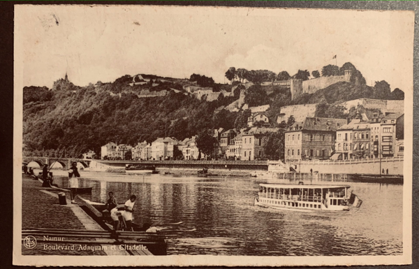 CPA Namur Boulevard Adaquam et Citadelle