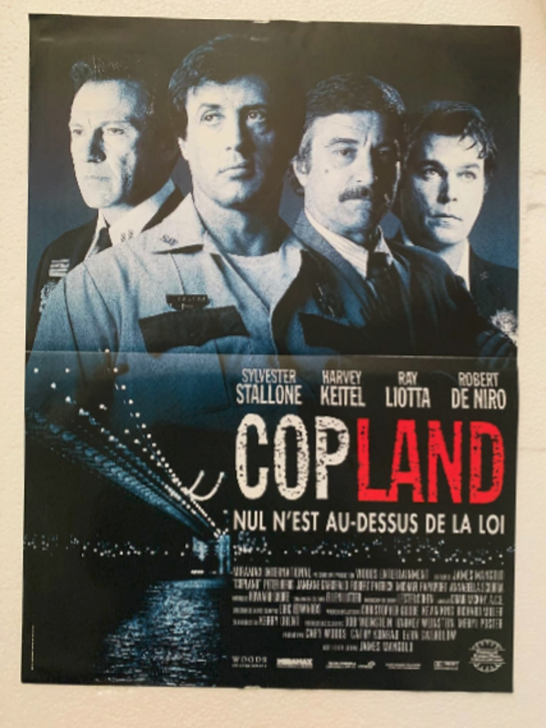 🇺🇸🇫🇷 COP LAND (1997) | Large Original French Movie Poster 120x160cm