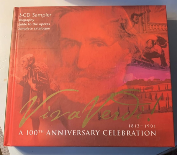 Coffret 2 CD's intitulé "Viva Verdi! A 100th Anniversary Celebration"