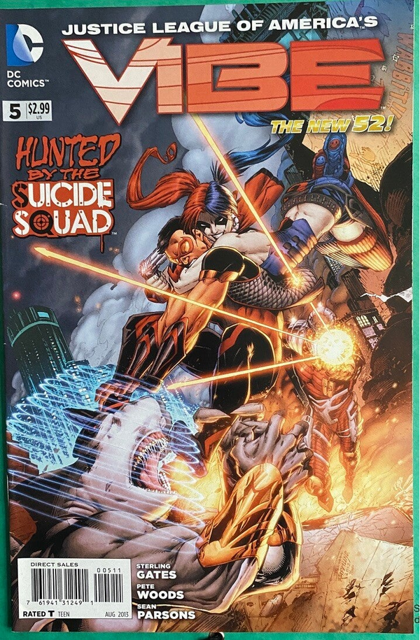 Justice League Of America  Vibe n°5 Dc Comics The New 52