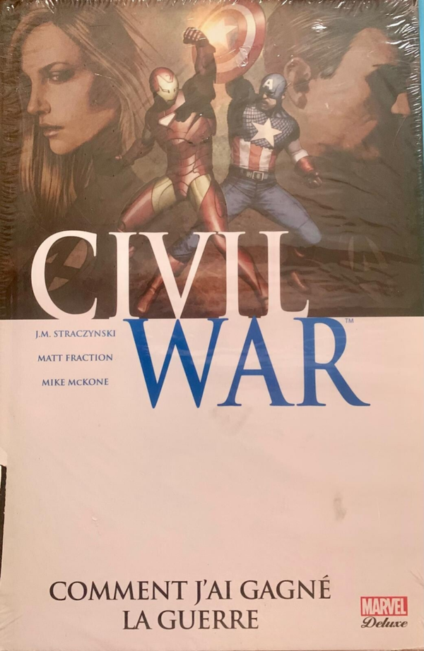 CIVIL WAR Vendetta Marvel Deluxe Panini Comics Wolverine Namor Steve McNiven TBE