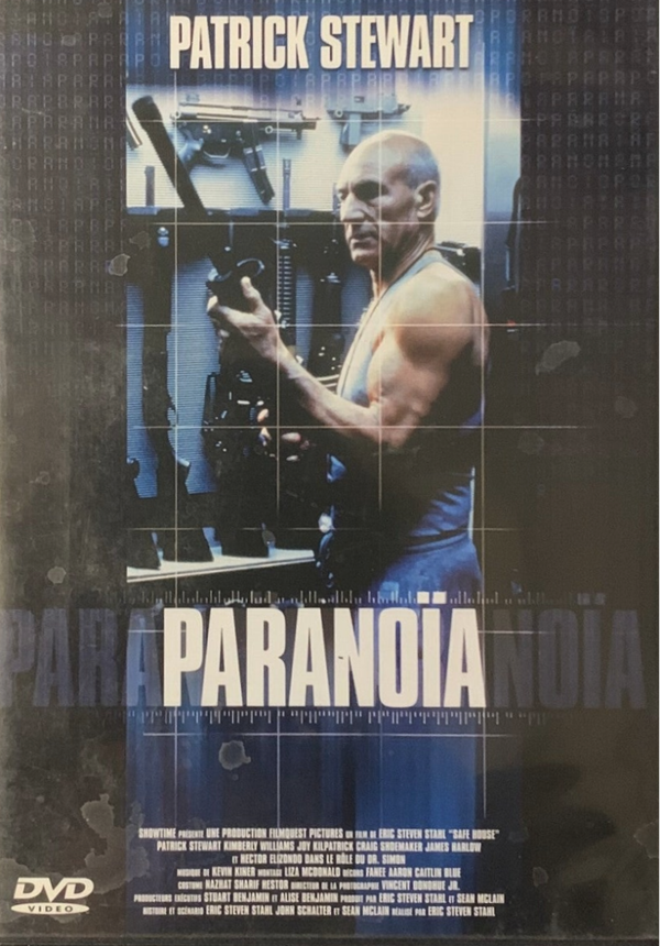 DVD Paranoia Safe House Patrick Stewart Thriller Maroc-Hub-Casa-Ourika - 100 MAD