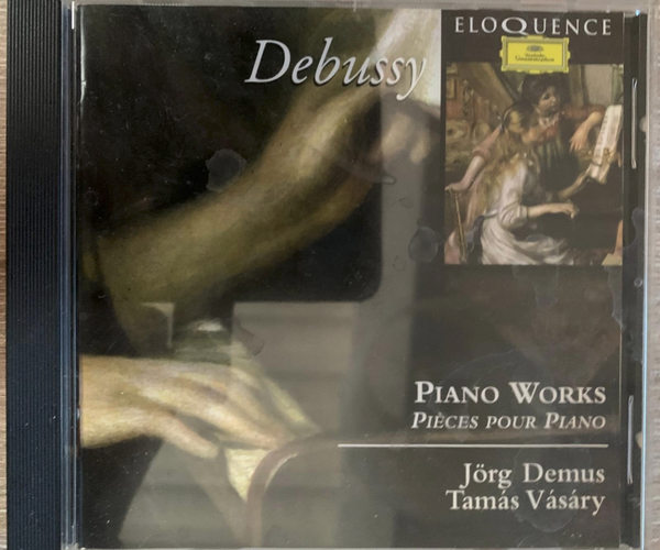 CD est une compilation de pièces pour piano de Claude Debussy