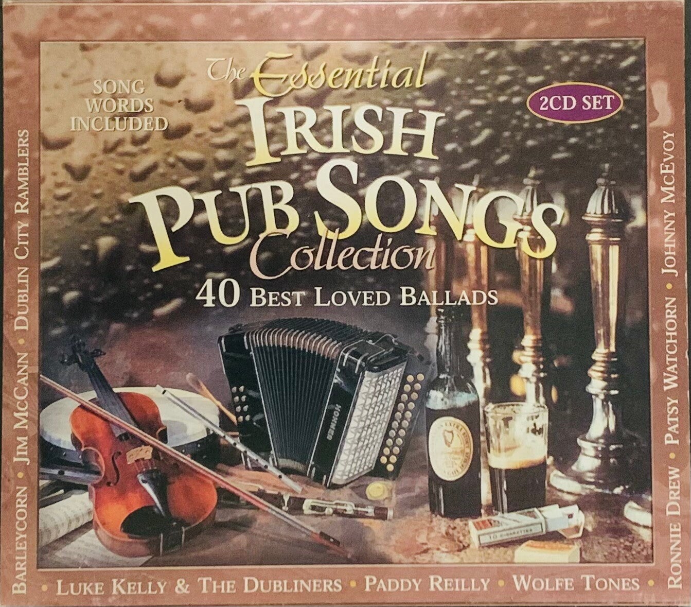 Double CD "The Essential Irish Pub Songs Collection" – 40 Best Loved Ballads