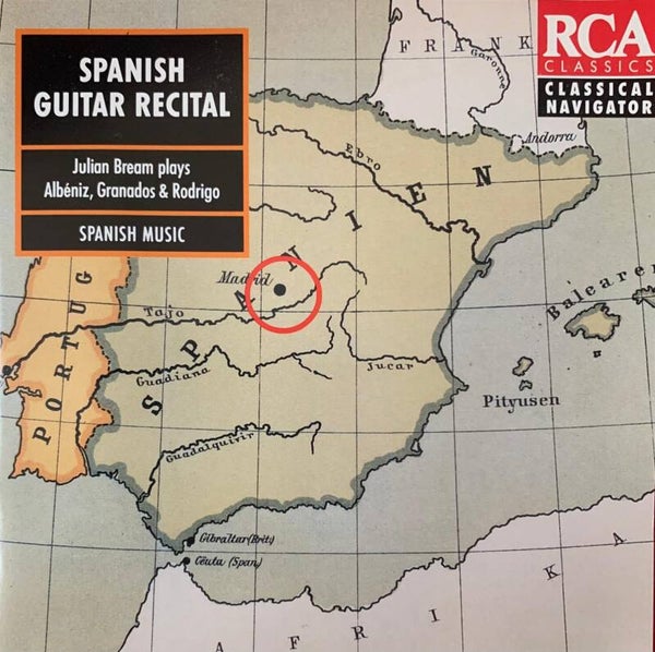 🇬🇧 JULIAN BREAM – Spanish Guitar Recital (1995) [74321 17904 2] ORIGINAL CD Classical / Spanish Music | THE COLLECTOR