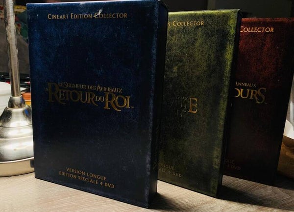 💿 LOTR Les Deux Tours Coffret Collector 4 DVD 2003 Version Longue Excellent (EX) THE COLLECTOR