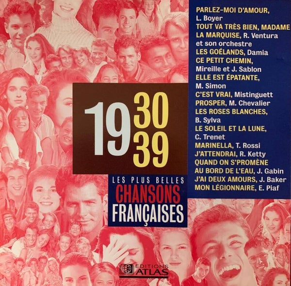 🇫🇷 VARIOUS – Les plus belles chansons françaises : 1930-1939 (1996) ORIGINAL CD Chanson / Variété Française | THE COLLECTOR