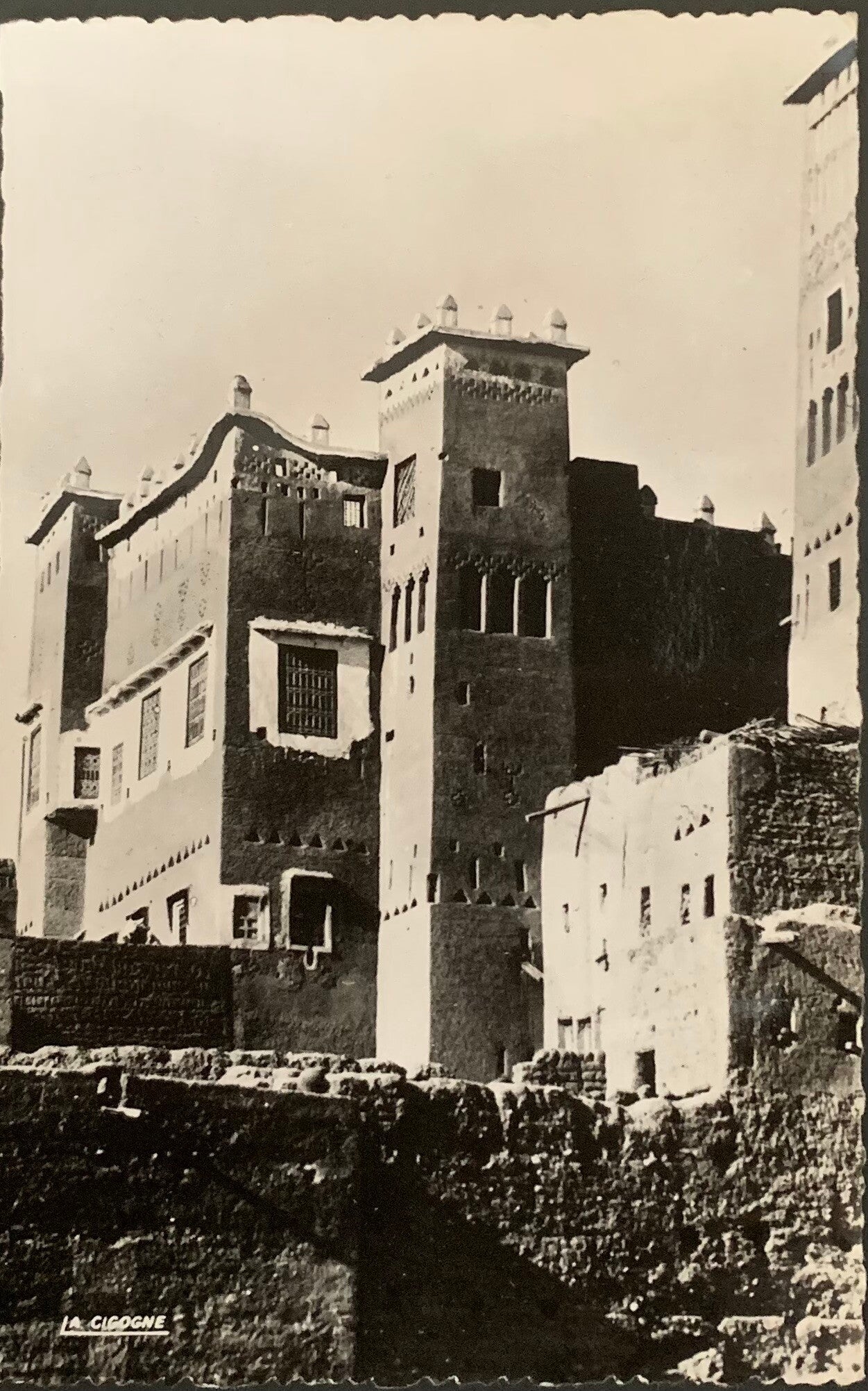 la Kasbah de Taourirt,  Ouarzazate,  Maroc.