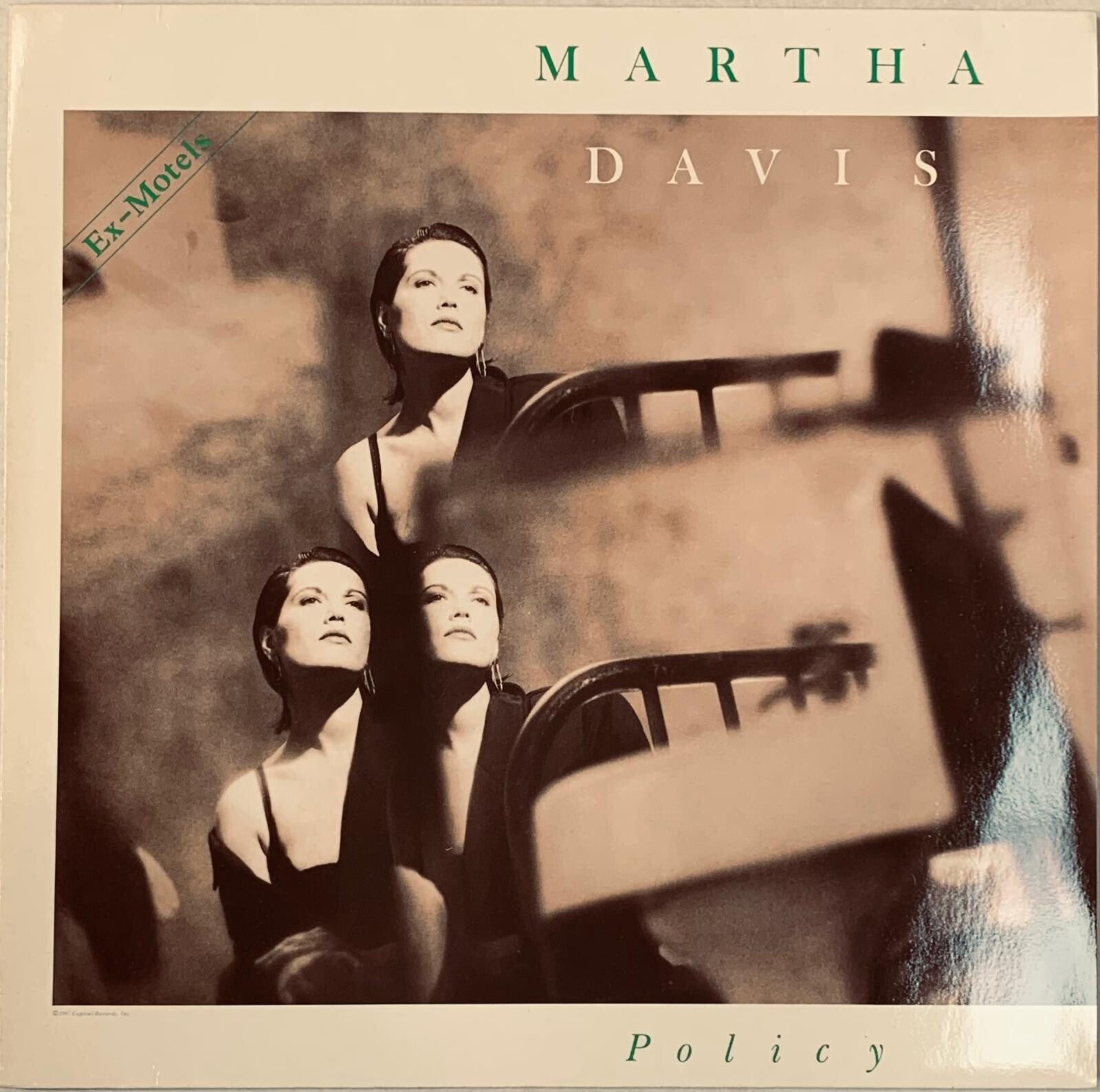 🇺🇸 MARTHA DAVIS – Policy (1987) | Original US Pop Rock Vinyl LP
