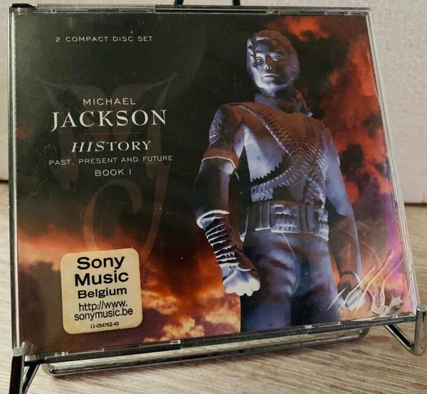Michael Jackson HIStory Book I - Double CD - La Version Non-Censurée Rare Sticker