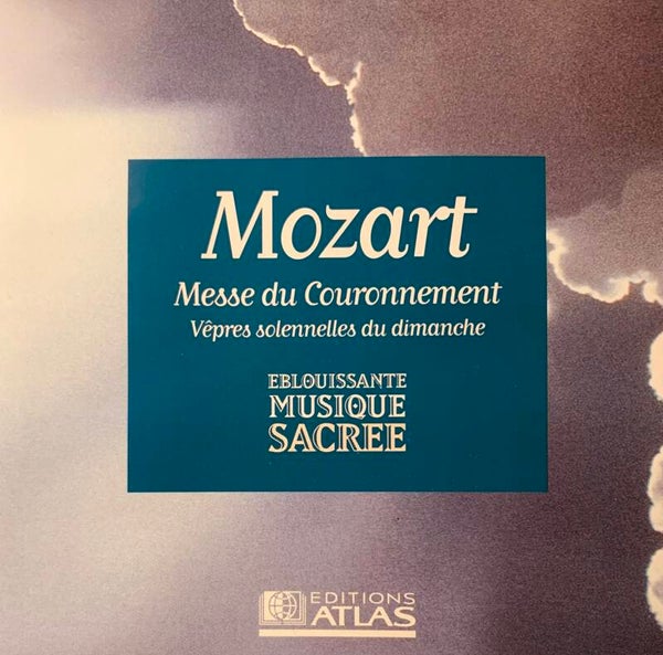 CD Mozart - Messe du Couronnement & Vêpres solennelles