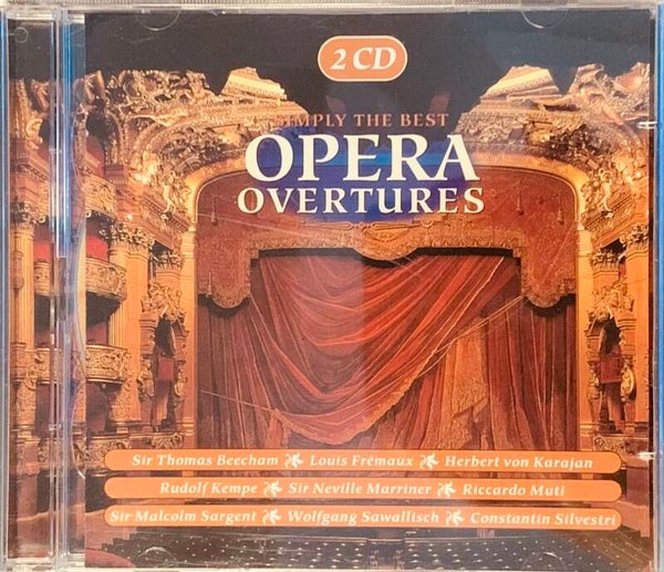 Coffret 2 CD – "Simply The Best: Opera Overtures"