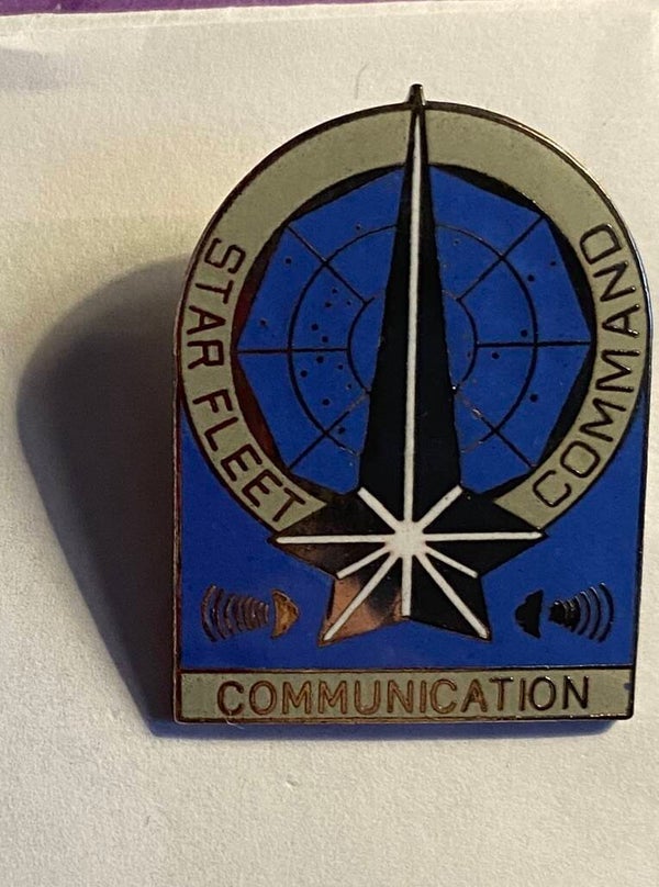 Pin's de Collection star Trek Starfleet Command Communication