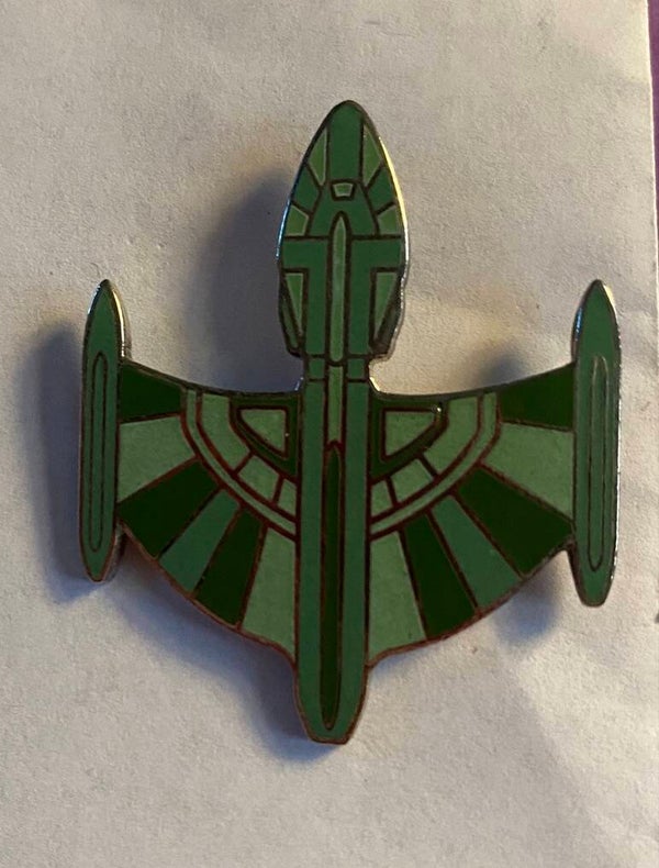 Pin's de Collection Star Trek Vaisseau éclaireur romulien