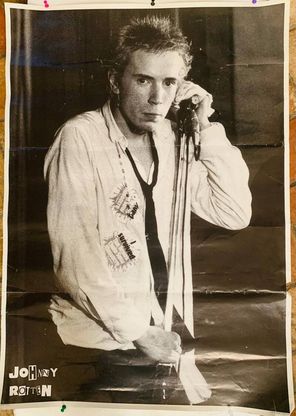 🎸 Poster Vintage The Cure Robert Smith 83x59cm ロック / New Wave | The Collector