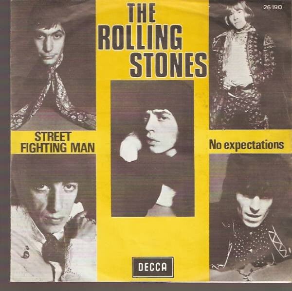 The Rolling Stones ‎– Street Fighting Man / No Expectations