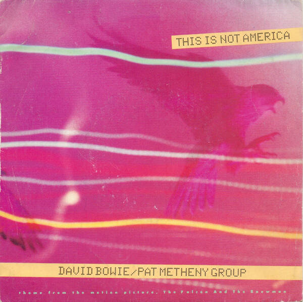 David Bowie / Pat Metheny Group ‎– This Is Not America