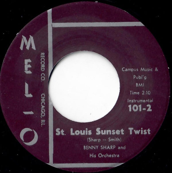 Little Miss Jessie & Benny Sharp ‎– My Baby Has Gone / St. Louis Sunset Twist
