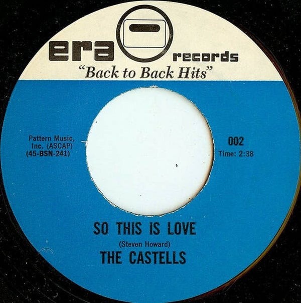 The Castells  ‎– So This Is Love / Sacred