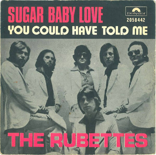 The Rubettes ‎– Sugar Baby Love