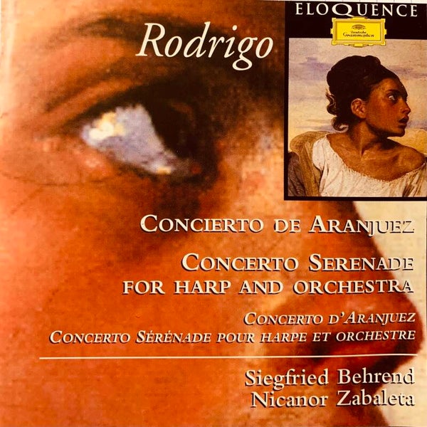 CD Album - Joaquin Rodrigo : Concierto de Aranjuez & Concerto Sérénade pour harpe